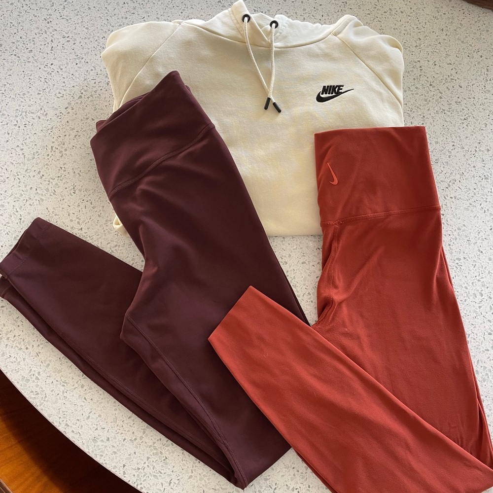 Mike Fall bundle! 2 medium leggings and 1 hoodie!